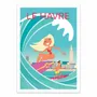 Poster - Art-Poster - Le Havre Normandie V5 - Raphael Delerue - WALL EDITIONS
