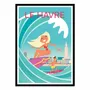 Poster - Art-Poster - Le Havre Normandie V5 - Raphael Delerue - WALL EDITIONS