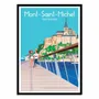 Affiches - Affiche - Mont Saint-Michel - Raphael Delerue - WALL EDITIONS
