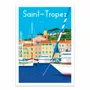 Affiches - Affiche - Saint Tropez - Raphael Delerue - WALL EDITIONS