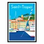 Affiches - Affiche - Saint Tropez - Raphael Delerue - WALL EDITIONS