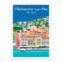 Poster - Art-Poster - Villefranche sur Mer - Raphael Delerue - WALL EDITIONS