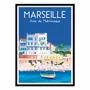 Affiches - Affiche - Marseille Anse de Malmousque - Raphael Delerue - WALL EDITIONS