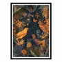 Affiches - Affiche - Parrots midnight paradise - Andrea Haase - WALL EDITIONS
