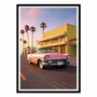Poster - Art-Poster - California Pink Cadillac - Philippe Hugonnard - WALL EDITIONS