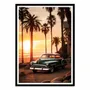 Poster - Art-Poster - California Sunset - Philippe Hugonnard - WALL EDITIONS