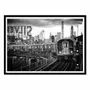 Poster - Art-Poster - Manhattan Subway - Philippe Hugonnard - WALL EDITIONS