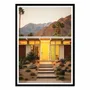 Poster - Art-Poster - Palm Springs Mid-century sunset - Philippe Hugonnard - WALL EDITIONS