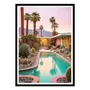 Affiches - Affiche - Palm Springs sunset pool - Philippe Hugonnard - WALL EDITIONS