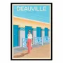Poster - Art-Poster - Deauville Les planches - Olahoop Travel Posters - WALL EDITIONS