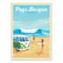 Poster - Art-Poster - Pays Basque Van Surf - Olahoop Travel Posters - WALL EDITIONS
