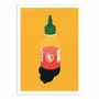 Poster - Art-Poster - Chilli sauce - Rosi Feist - WALL EDITIONS