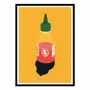 Poster - Art-Poster - Chilli sauce - Rosi Feist - WALL EDITIONS
