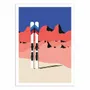 Poster - Art-Poster - Ski Alpin - Rosi Feist - WALL EDITIONS