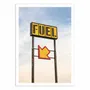 Poster - Art-Poster - Fuel Sign Arrow - Nicholas Dantzer - WALL EDITIONS