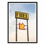 Poster - Art-Poster - Fuel Sign Arrow - Nicholas Dantzer - WALL EDITIONS