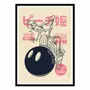 Poster - Art-Poster - Miley Peach - Rafa Gomes - WALL EDITIONS