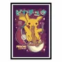 Poster - Art-Poster - Pikachu Ramen - Rafa Gomes - WALL EDITIONS