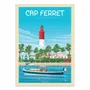 Affiches - Affiche - Cap Ferret Arcachon - Olahoop Travel Posters - WALL EDITIONS