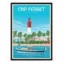 Affiches - Affiche - Cap Ferret Arcachon - Olahoop Travel Posters - WALL EDITIONS
