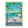 Poster - Art-Poster - Ile de Porquerolles - Olahoop Travel Posters - WALL EDITIONS