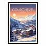 Affiches - Affiche - Courchevel - Studio Inception - WALL EDITIONS