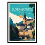 Poster - Art-Poster - Luxembourg - Studio Inception - WALL EDITIONS