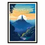 Poster - Art-Poster - Chiang Mai - Studio Inception - WALL EDITIONS