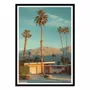 Poster - Art-Poster - Famous palm springs - Philippe Hugonnard - WALL EDITIONS