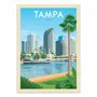 Poster - Art-Poster - Tampa Florida - Olahoop Travel Posters - WALL EDITIONS