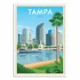 Poster - Art-Poster - Tampa Florida - Olahoop Travel Posters - WALL EDITIONS
