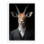 Poster - Art-Poster - Antelope Wild Suits - Philippe Hugonnard - WALL EDITIONS