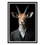 Poster - Art-Poster - Antelope Wild Suits - Philippe Hugonnard - WALL EDITIONS