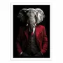 Poster - Art-Poster - Elephant Wild Suits - Philippe Hugonnard - WALL EDITIONS