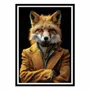 Poster - Art-Poster - Fox Wild Suits - Philippe Hugonnard - WALL EDITIONS