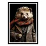 Poster - Art-Poster - Hedgehog Wild Suits - Philippe Hugonnard - WALL EDITIONS