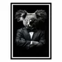 Poster - Art-Poster - Koala Wild Suits - Philippe Hugonnard - WALL EDITIONS
