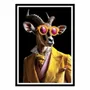 Poster - Art-Poster - Kudu Wild Suits - Philippe Hugonnard - WALL EDITIONS