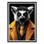 Poster - Art-Poster - Lemur Wild Suits - Philippe Hugonnard - WALL EDITIONS