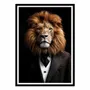 Poster - Art-Poster - Lion Wild Suits - Philippe Hugonnard - WALL EDITIONS