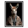 Poster - Art-Poster - Llama Wild Suits - Philippe Hugonnard - WALL EDITIONS