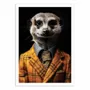 Poster - Art-Poster - Meerkat Wild Suits - Philippe Hugonnard - WALL EDITIONS