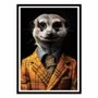 Poster - Art-Poster - Meerkat Wild Suits - Philippe Hugonnard - WALL EDITIONS