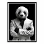 Poster - Art-Poster - Panda Wild Suits - Philippe Hugonnard - WALL EDITIONS