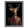 Poster - Art-Poster - Red Deer Wild Suits - Philippe Hugonnard - WALL EDITIONS