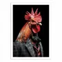 Poster - Art-Poster - Rooster Wild Suits - Philippe Hugonnard - WALL EDITIONS