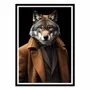 Poster - Art-Poster - Wolf Wild Suits - Philippe Hugonnard - WALL EDITIONS
