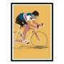 Affiches - Affiche - Cycliste - LPX Illustration - WALL EDITIONS