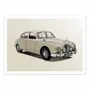 Poster - Art-Poster - Jaguar MK2 - Artmoric - WALL EDITIONS