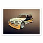 Poster - Art-Poster - Renault R5 GT Turbo - Artmoric - WALL EDITIONS